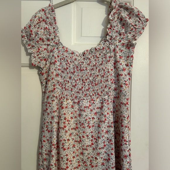 Princess Polly Donna Mini Dress Pink Floral size 8 - Picture 3 of 4